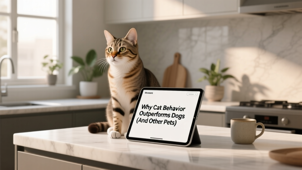 Why Cats Behavior Better Than Dogs (And Other Pets)