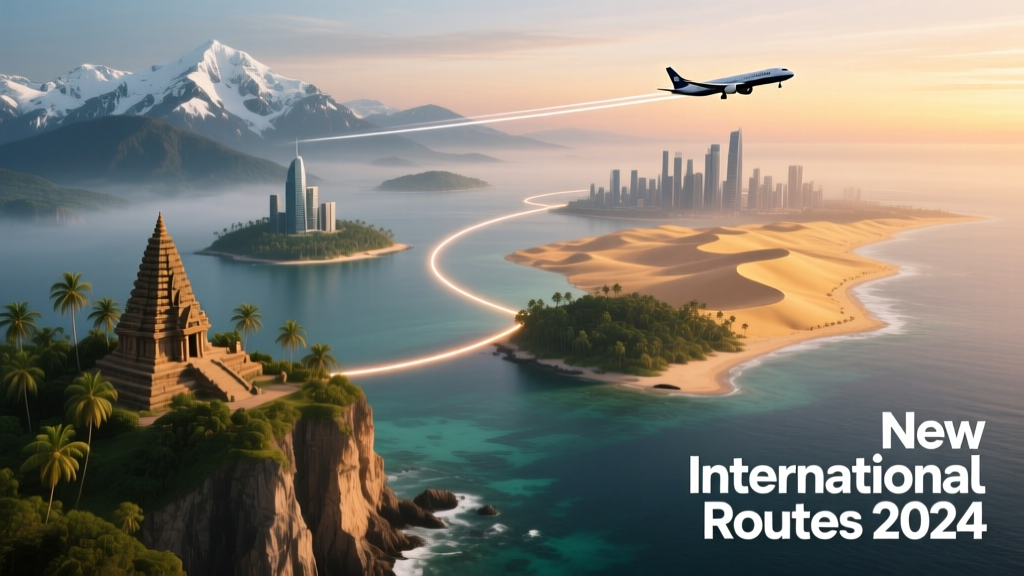 New International Airline Routes 2024: Connecting Underserved Cities and Reshaping Global Travel Geography