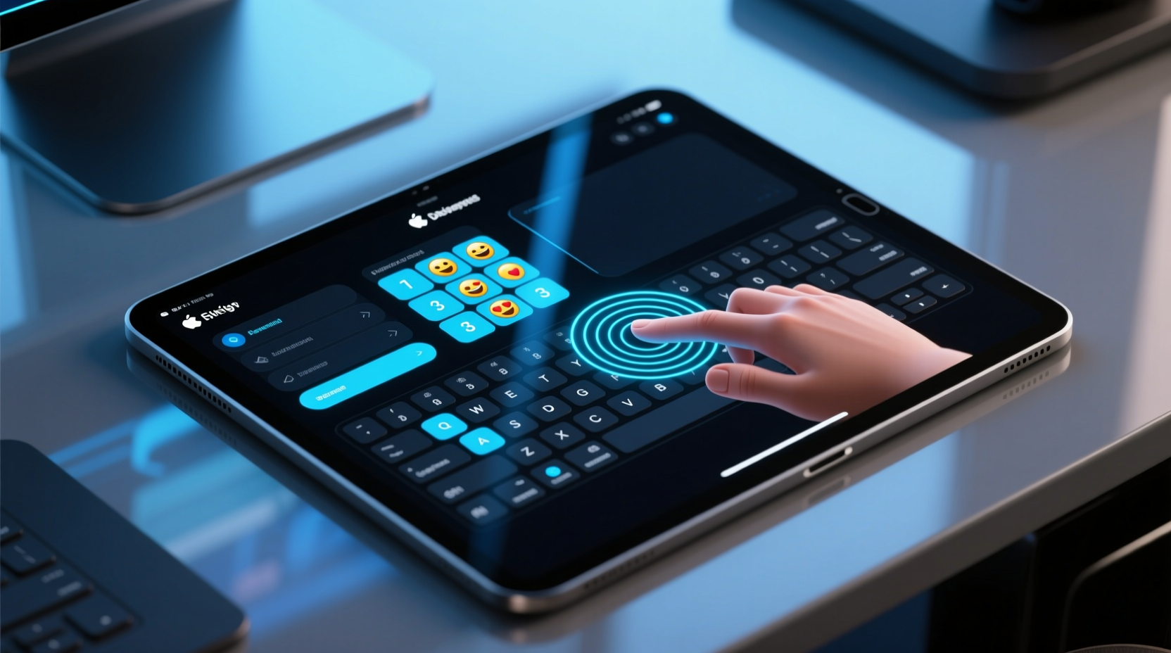 actions for ipad adds flows for more complex keyboard