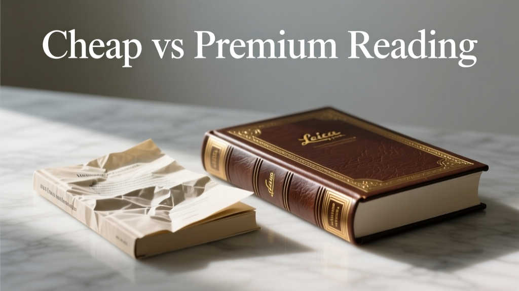 Cheap vs Premium Reading: What the Data Says About Eye Strain, Comprehension, and Long-Term Value