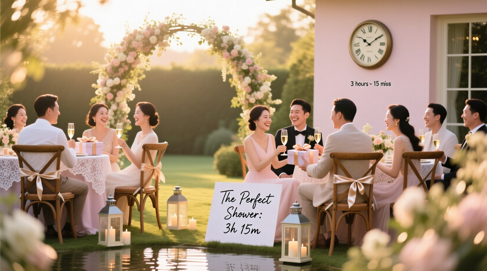 how long should a wedding shower last