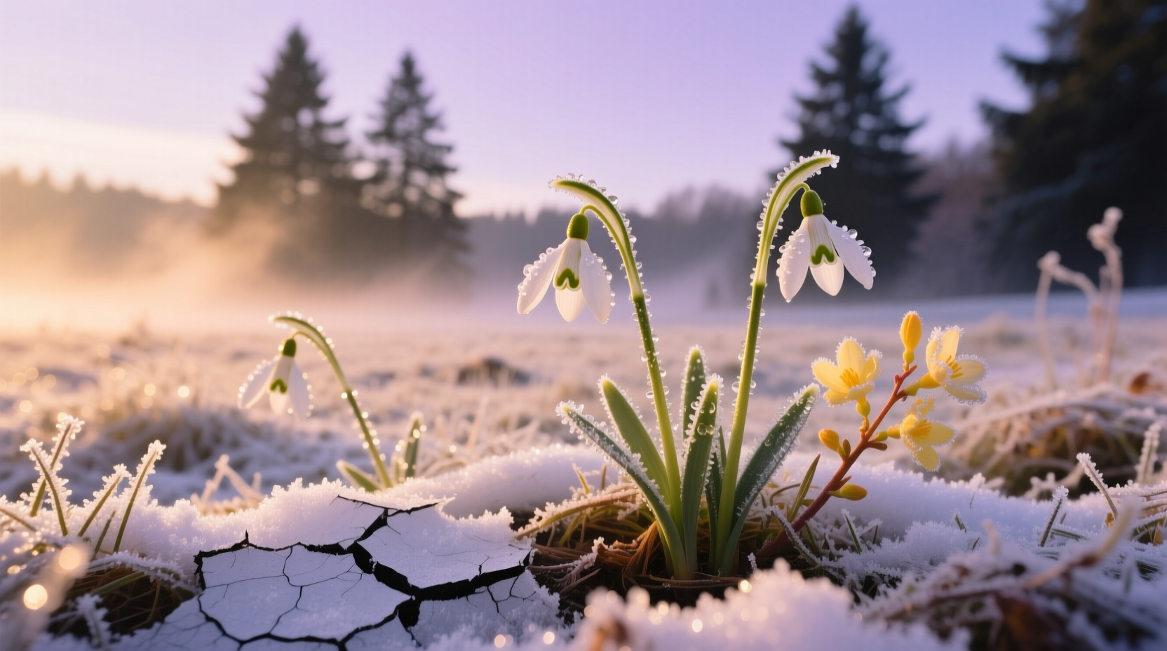 winter outdoor flowers