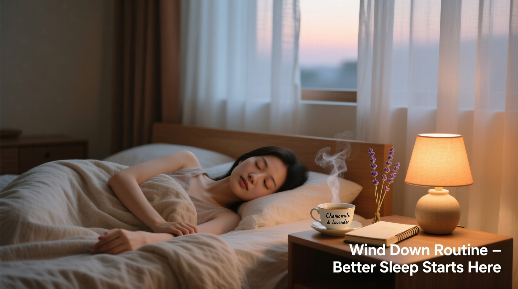 how to create a wind down routine for better sleep quality