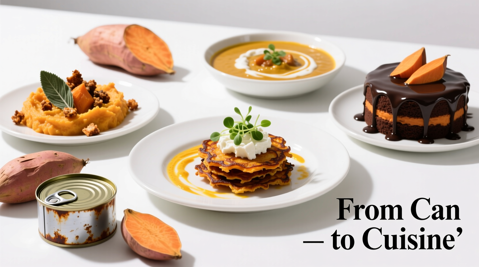 Canned sweet potatoes transformed into vibrant recipes