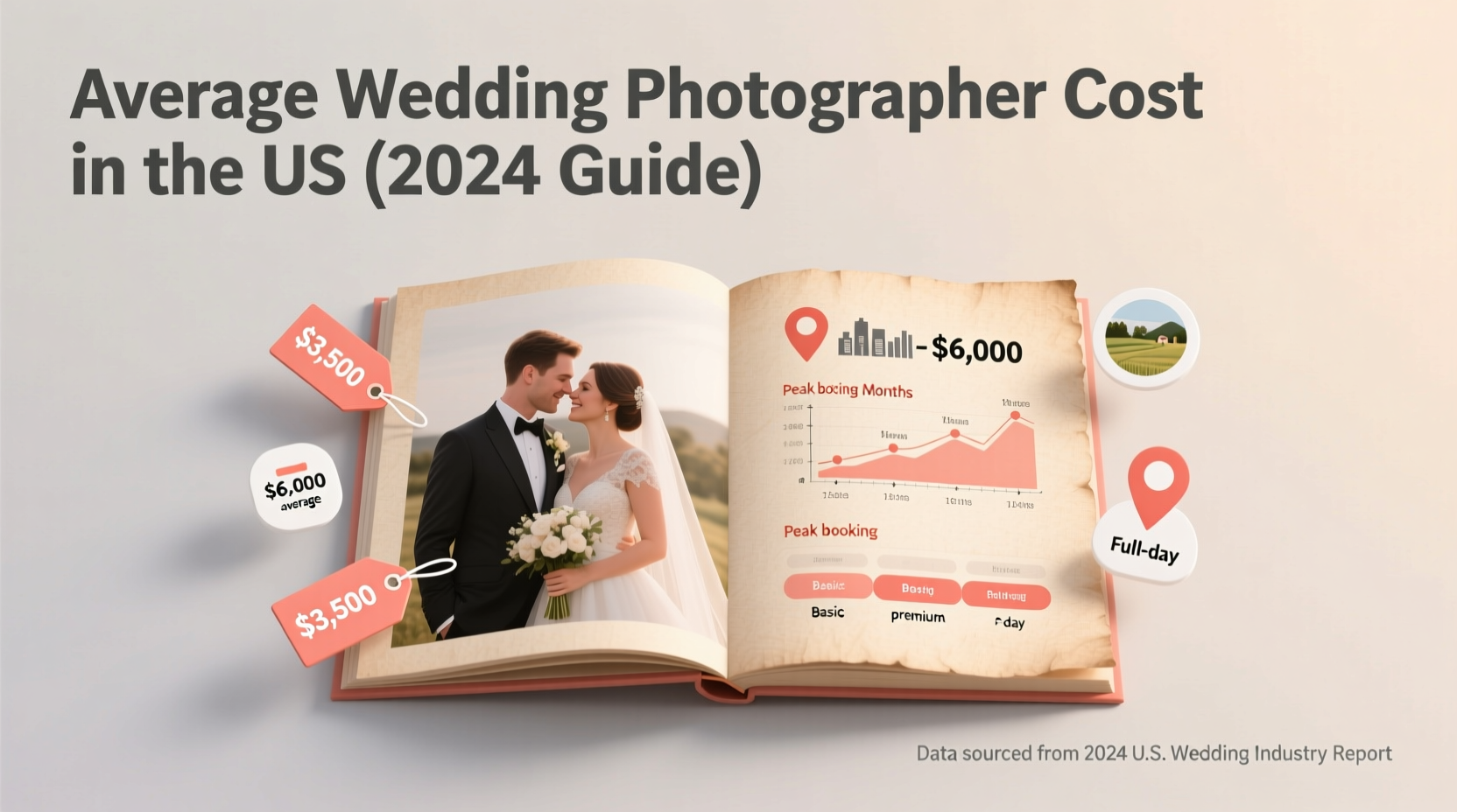 how much is the average wedding photographer