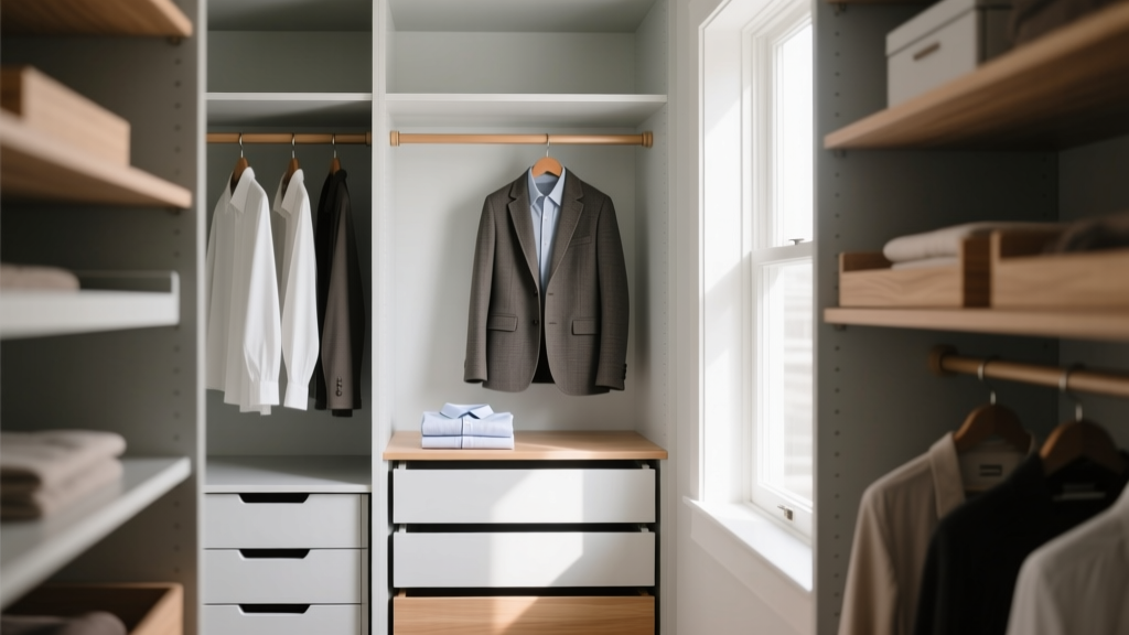 Compact Closet Layout Design: Smart Space Solutions