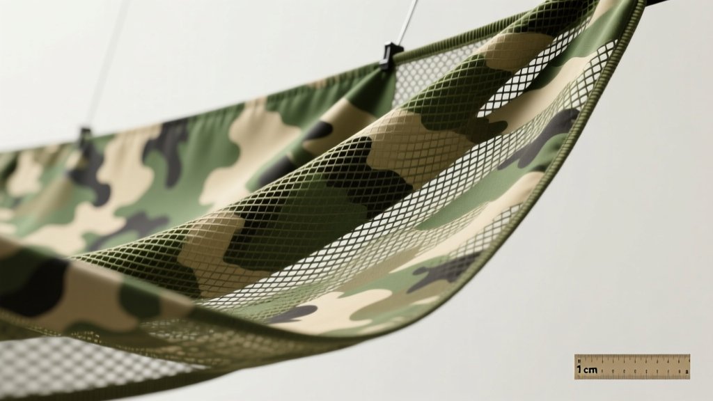 Camo Mesh Netting Fabric: Safety, Standards & Sourcing Guide