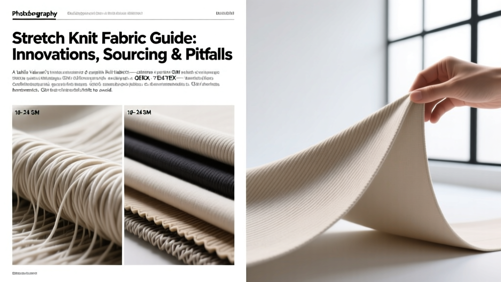 Stretch Knit Fabric Guide: Innovations, Sourcing & Pitfalls