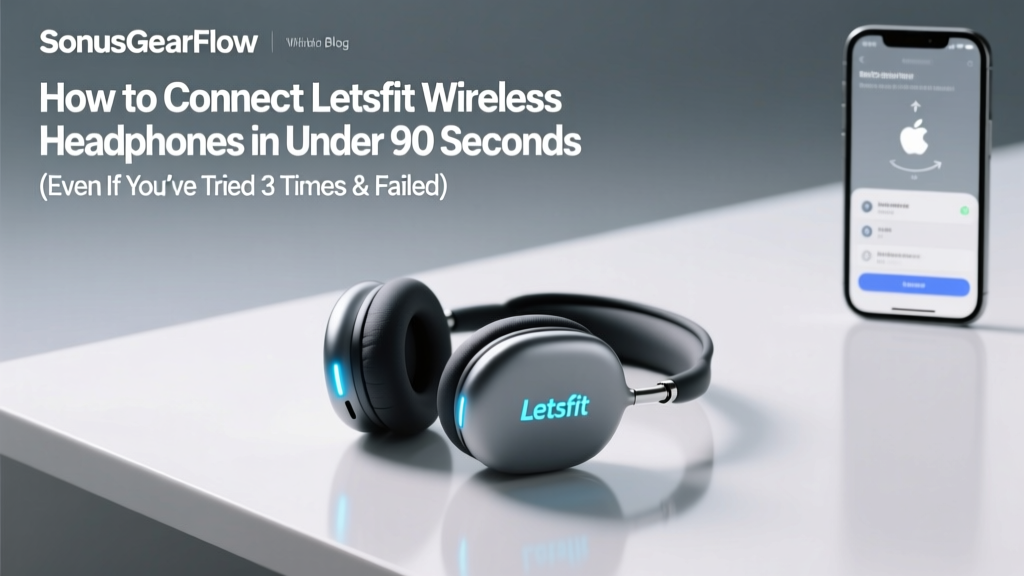 Letsfit Wireless Headphones Pairing Guide (2026)