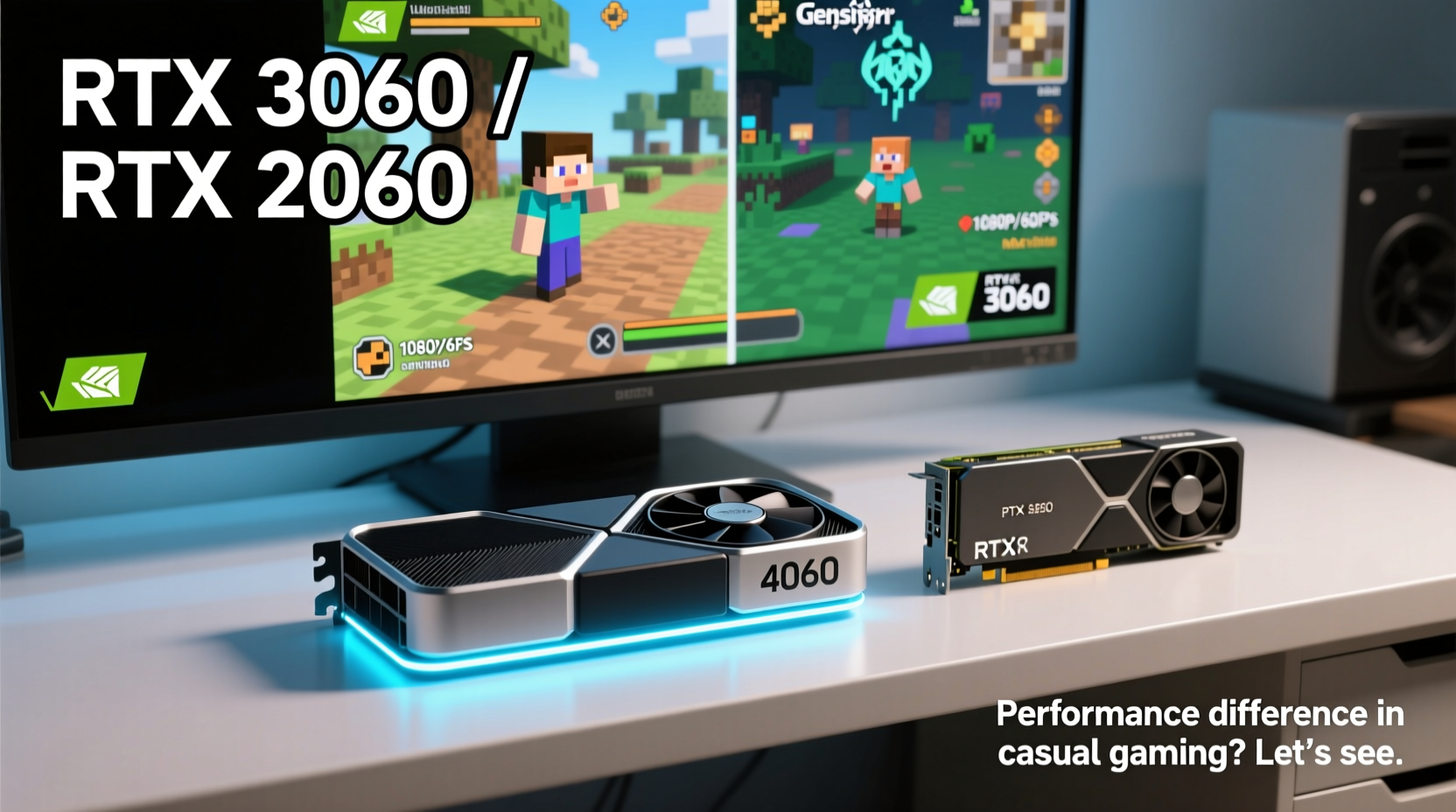 rtx 4060 vs 3060 is the performance jump actually noticeable for casual gaming