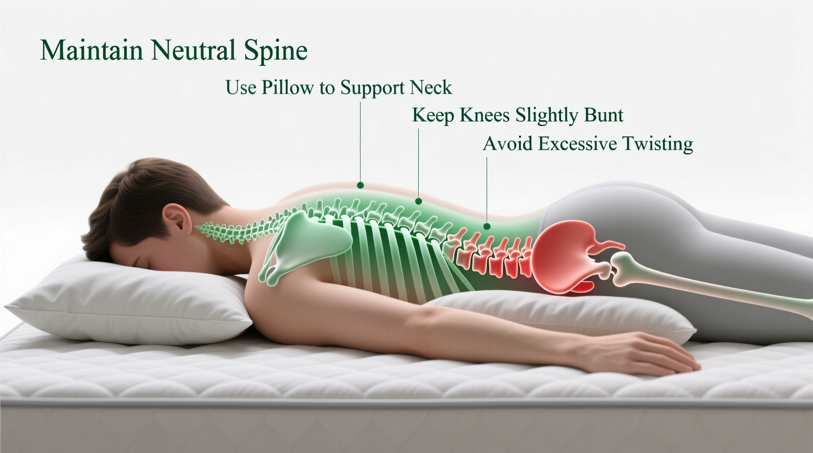 why does my back hurt when i wake up sleeping posture tips