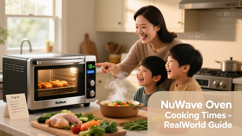 NuWave Oven Cooking Times: Real-World Guide & Science