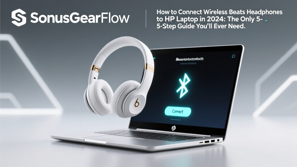 Connect Beats to HP Laptop: 2026 Guide