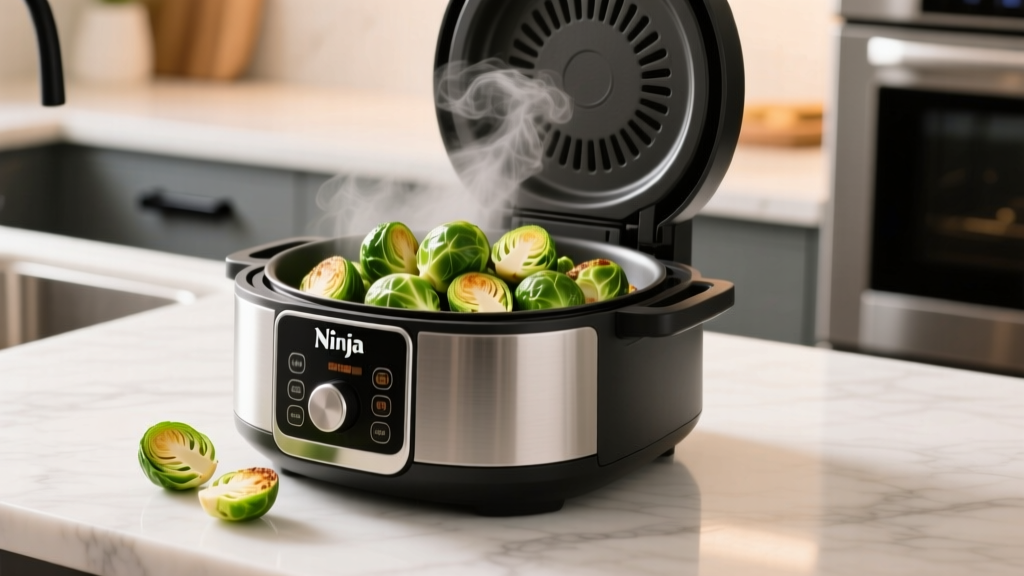 Steam Brussels Sprouts in Ninja Foodi: Easy & Crisp