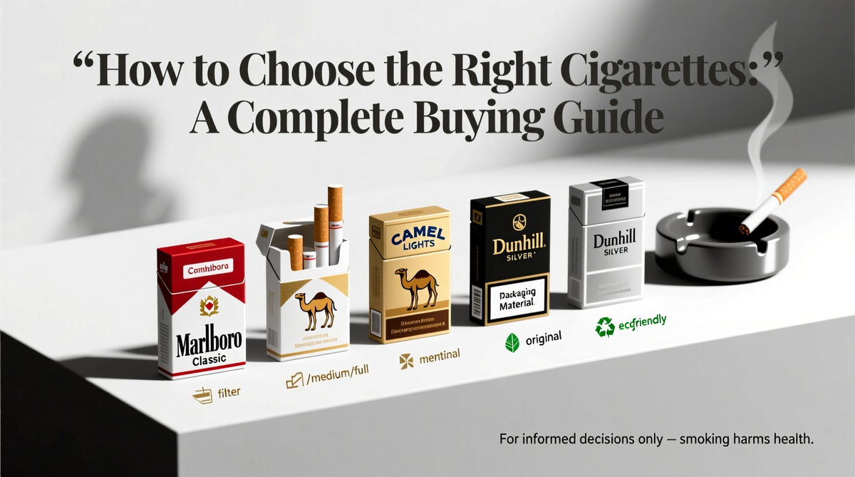 how to order cigarettes How to Choose the Right Cigarettes: A Complete Buying Guide