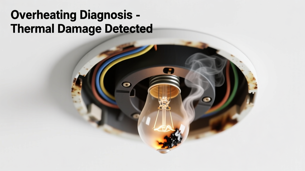 Light Fixture Overheating Smells Bad: Quick Diagnosis