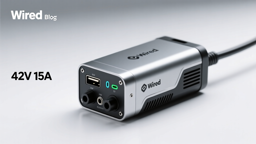 42V 15A Battery Charger: 7 Essential Specs You Need