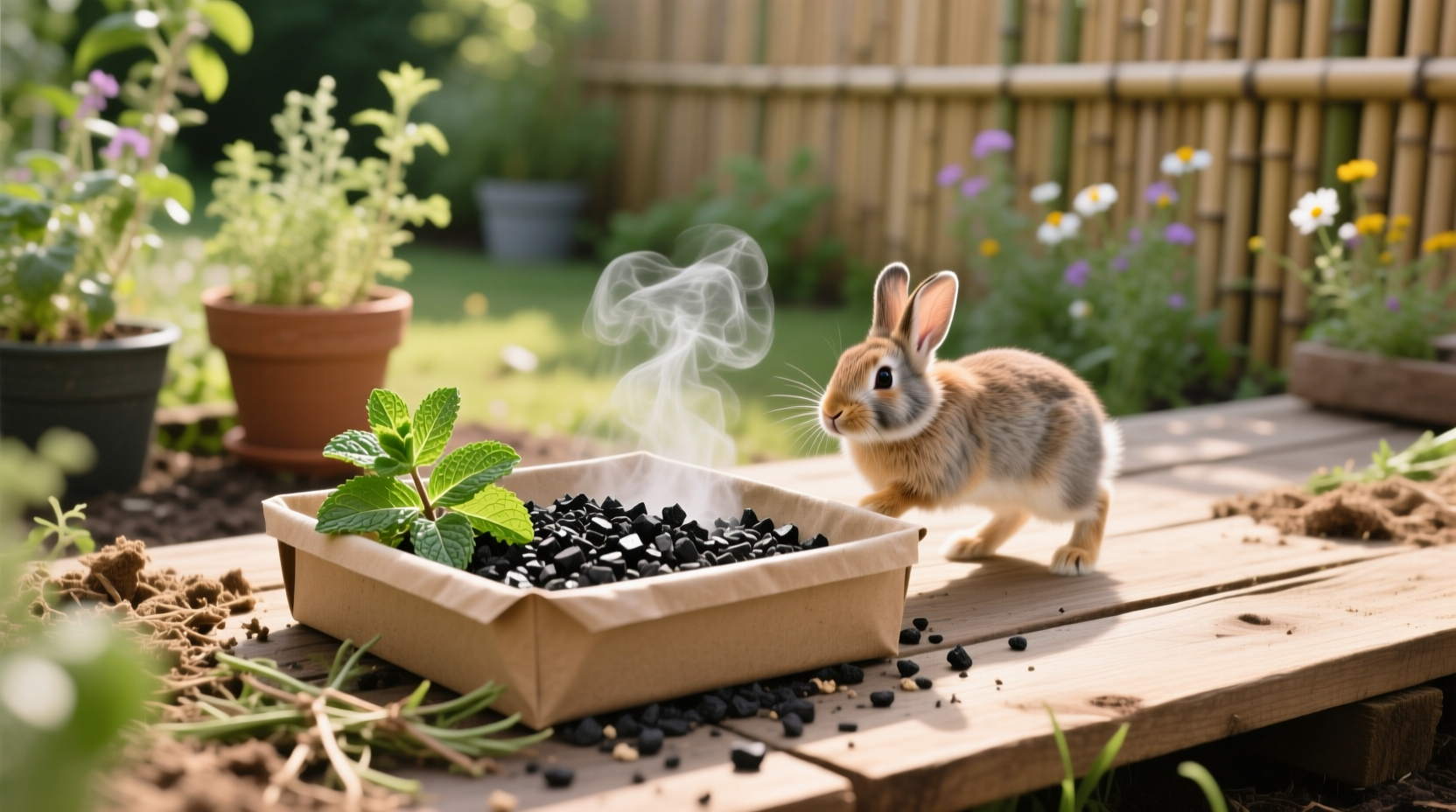 eco friendly rabbit litter cleaning tips