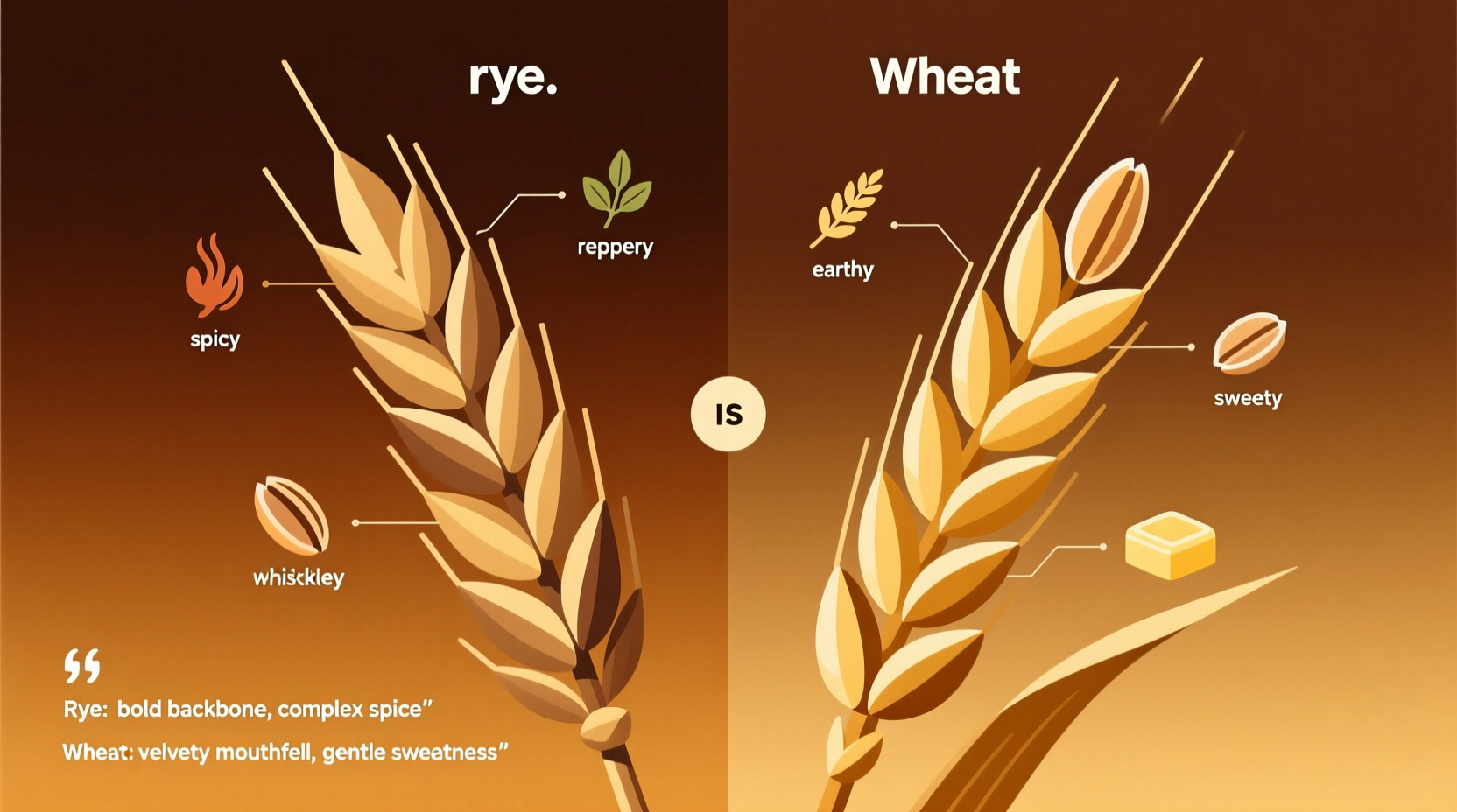 Rye Vs Wheat Whiskey Which Grain Profile Brings More Depth