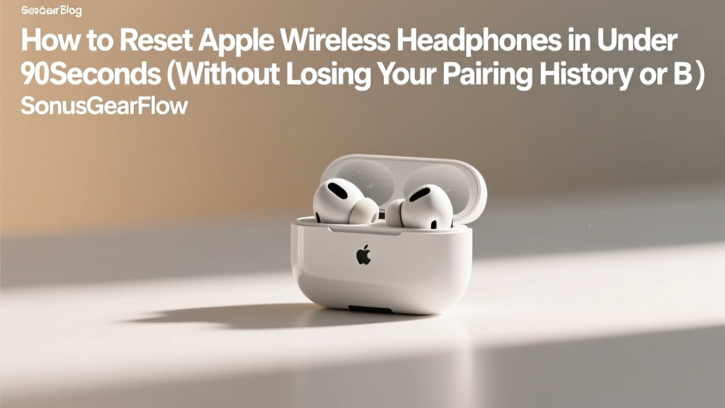 How to Reset Apple Wireless Headphones (2026)