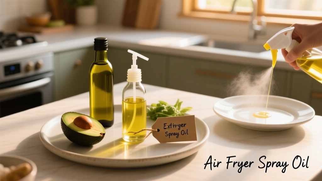How to Make Spray Cooking Oil for Air Fryer