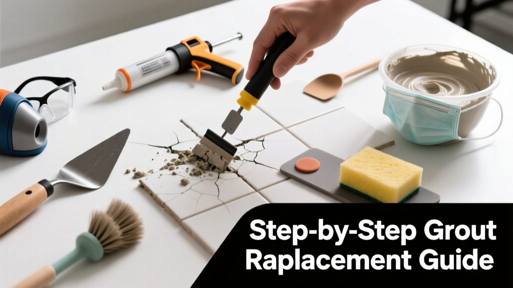 How to Replace Cracked Tile Grout: A Step-by-Step Fix