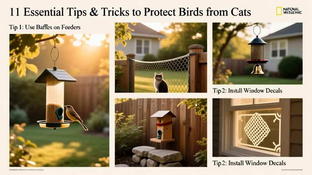 How to Protect Birds from Cats (11 Tips & Tricks)