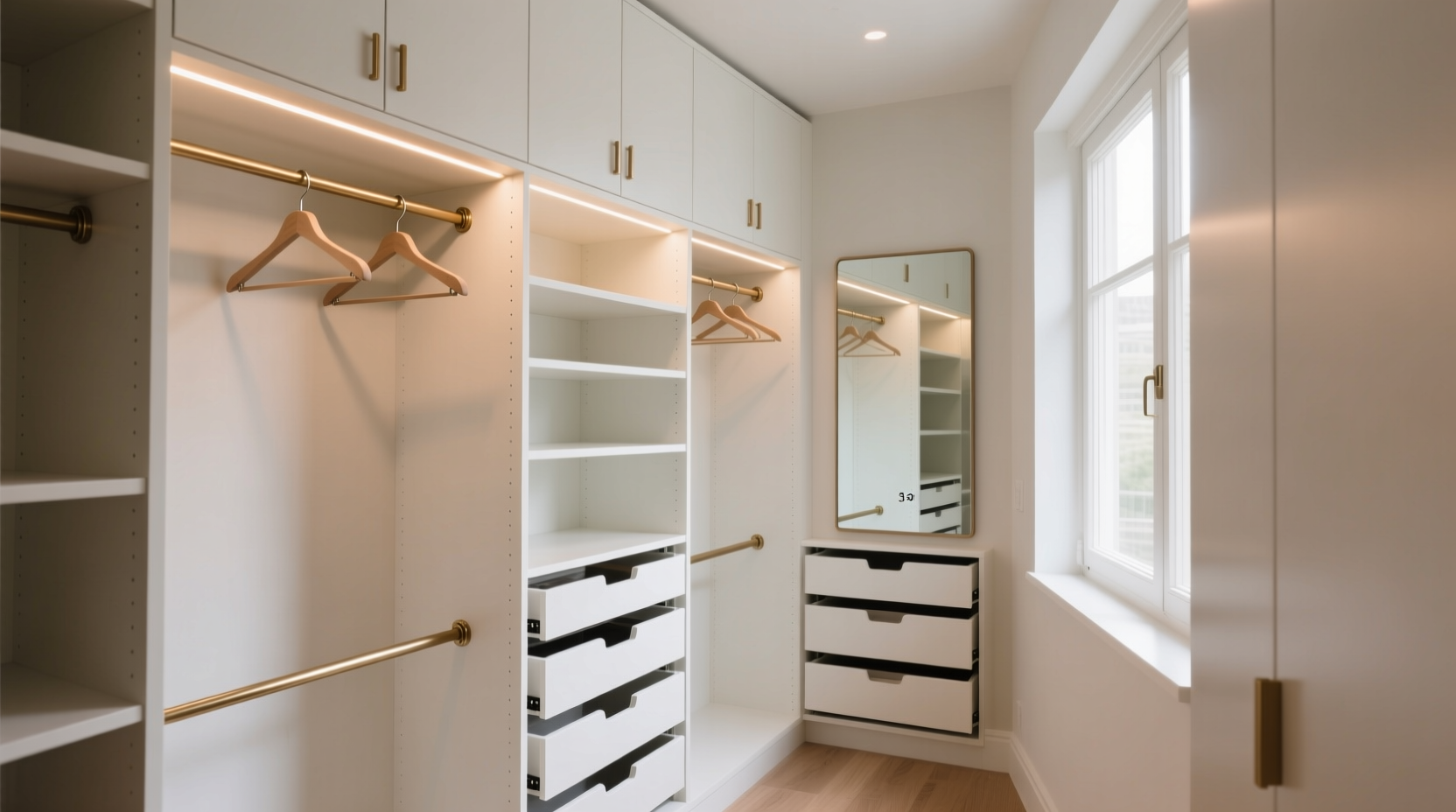 petite closet organization maximize hanging space