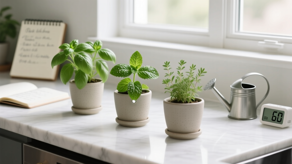 Indoor Herb Watering Schedule: Science-Backed Method (2026)
