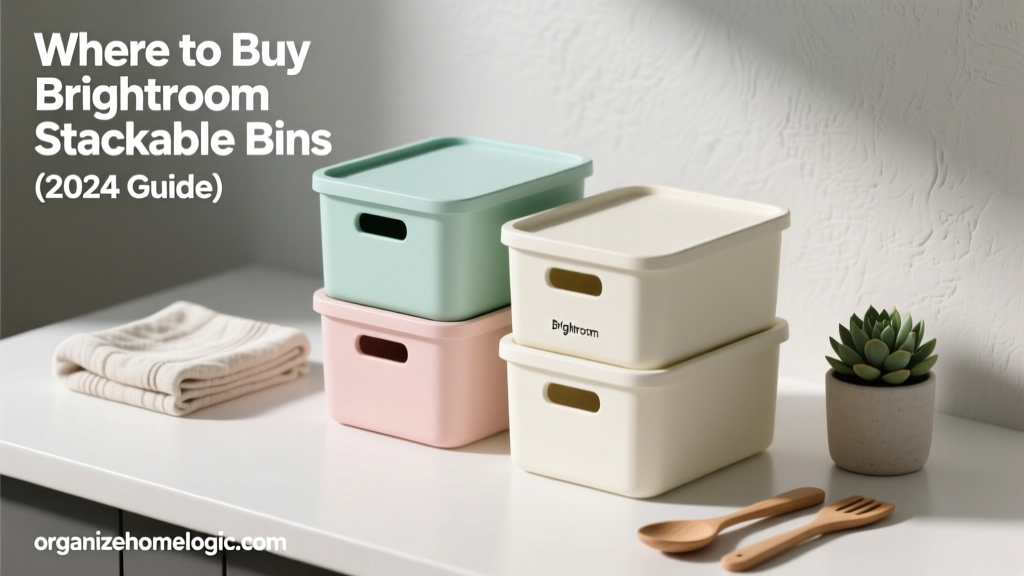 Where to Buy Brightroom Stackable Bins (2024 Guide)