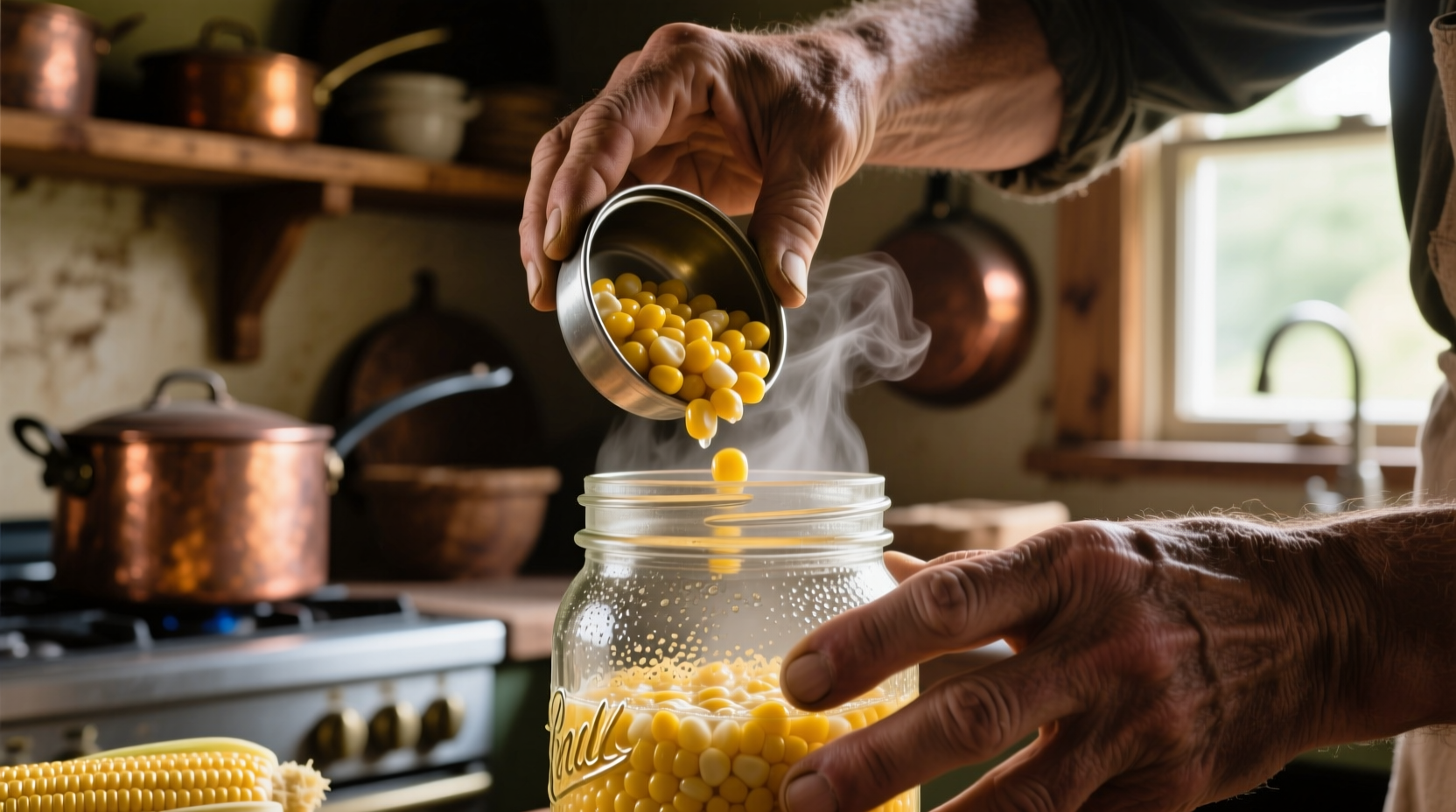 how to can corn