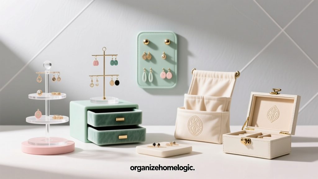 Cute Earring Organizer Ideas: Stylish & Smart Storage