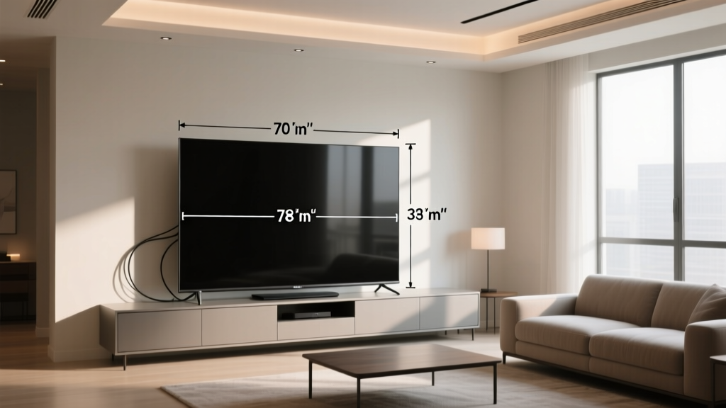 78 Inch TV Buying Guide: Real Room Fit & Specs