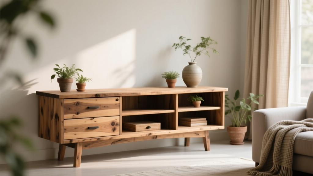 Where to Buy a Rustic Console Table with Storage