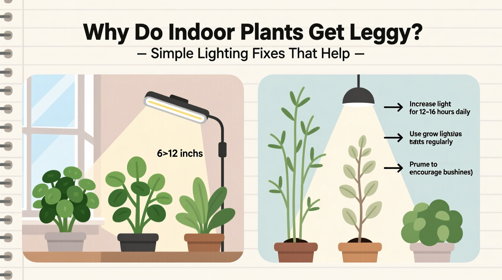 why do my plants get leggy indoors simple lighting fixes that help