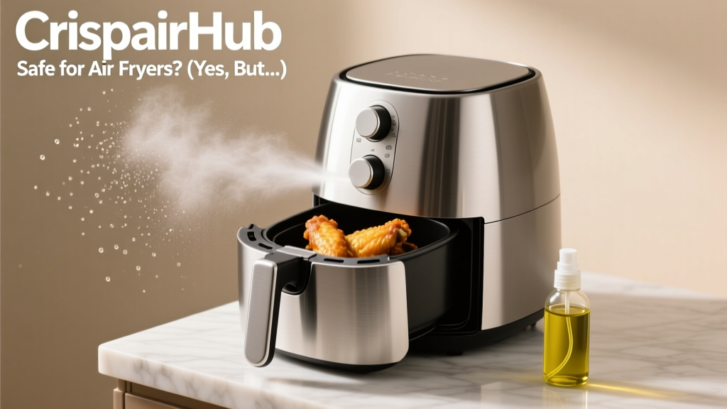 Olive Oil Cooking Spray Safe for Air Fryers? (Yes, But...)