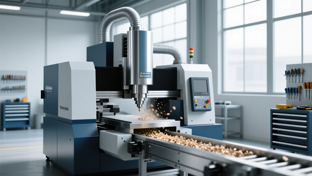 Inline CNC Coordinate Measuring Machine Dust & Chip Management