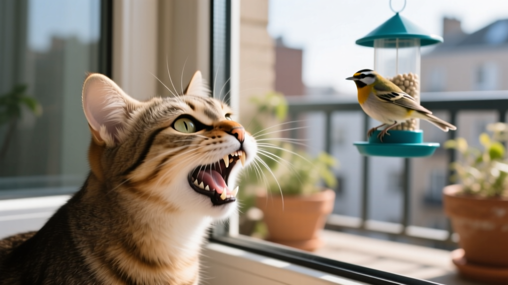 Understanding Cat Chattering Teeth at Birds
