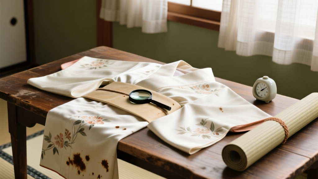 Vintage Silk Kimono Care 2026: Foxing Removal & Storage Guide