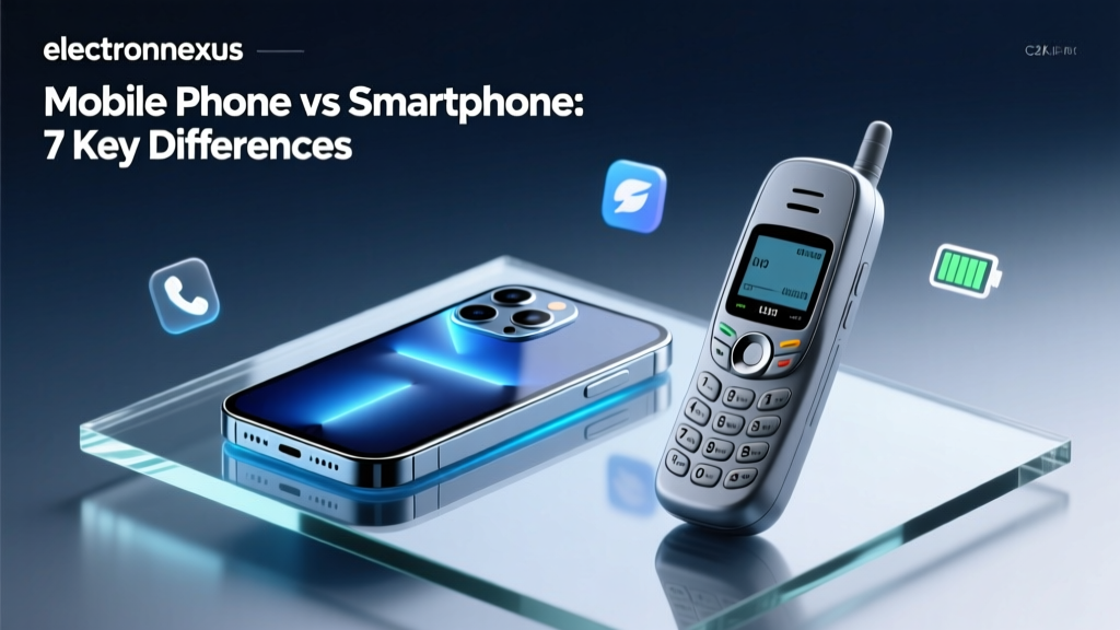 Mobile Phone vs Smartphone: 7 Key Differences