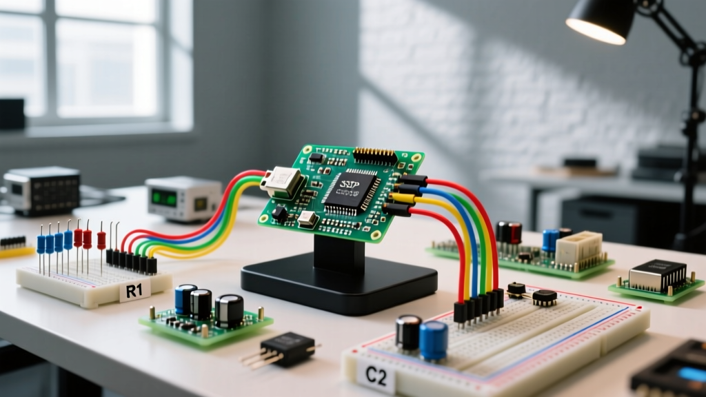 Designing Series and Parallel Circuits Combined for ESP32 Sensor Interfaces