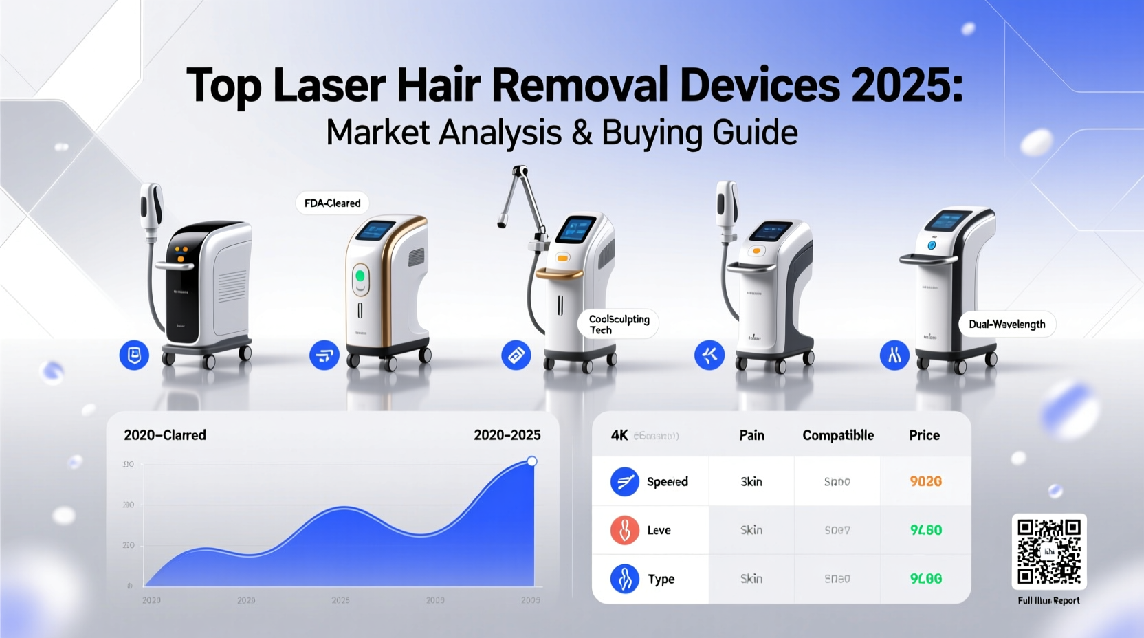Top Laser Hair Removal Devices 2025: Market Analysis & Buying Guide
