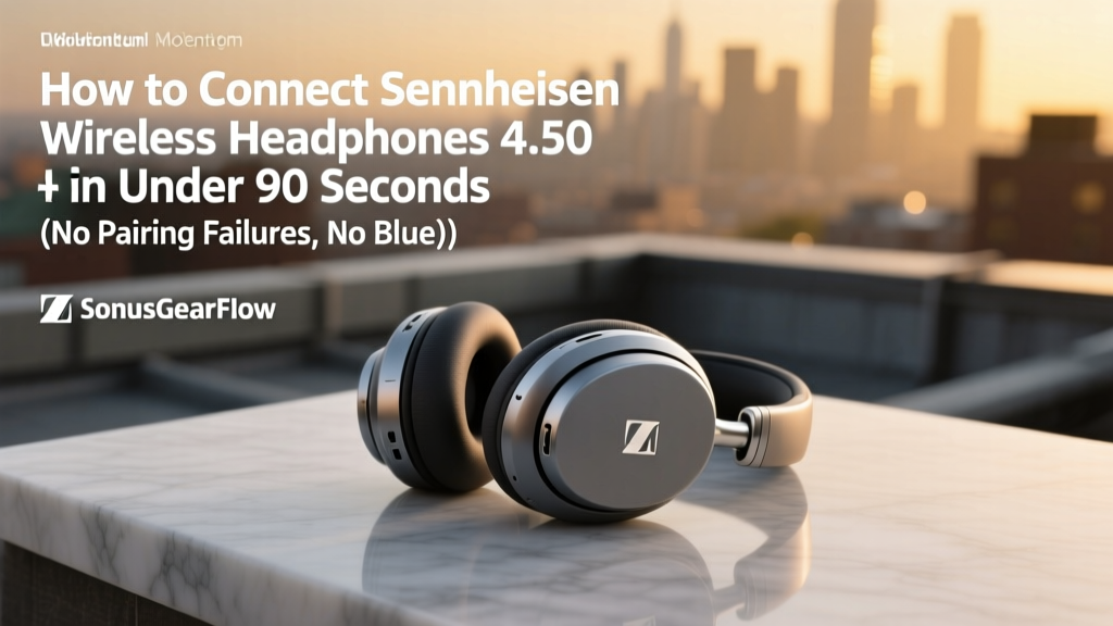 How to Connect Sennheiser Momentum Wireless 4.50