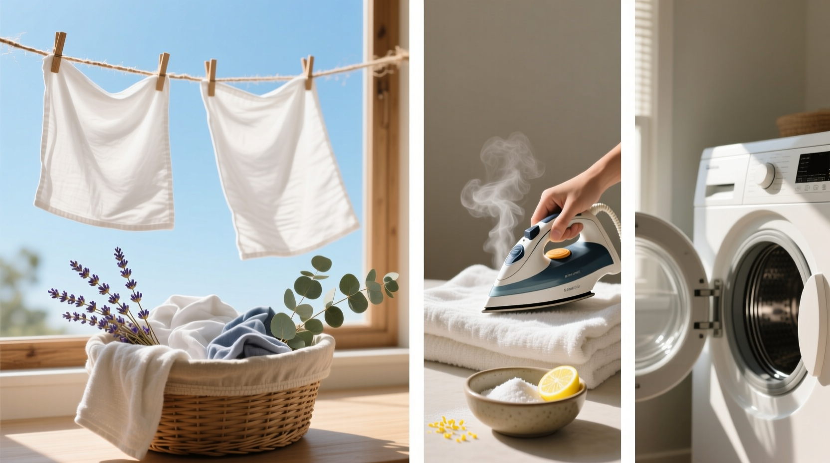 4 ways to naturally soften and freshen your laundry