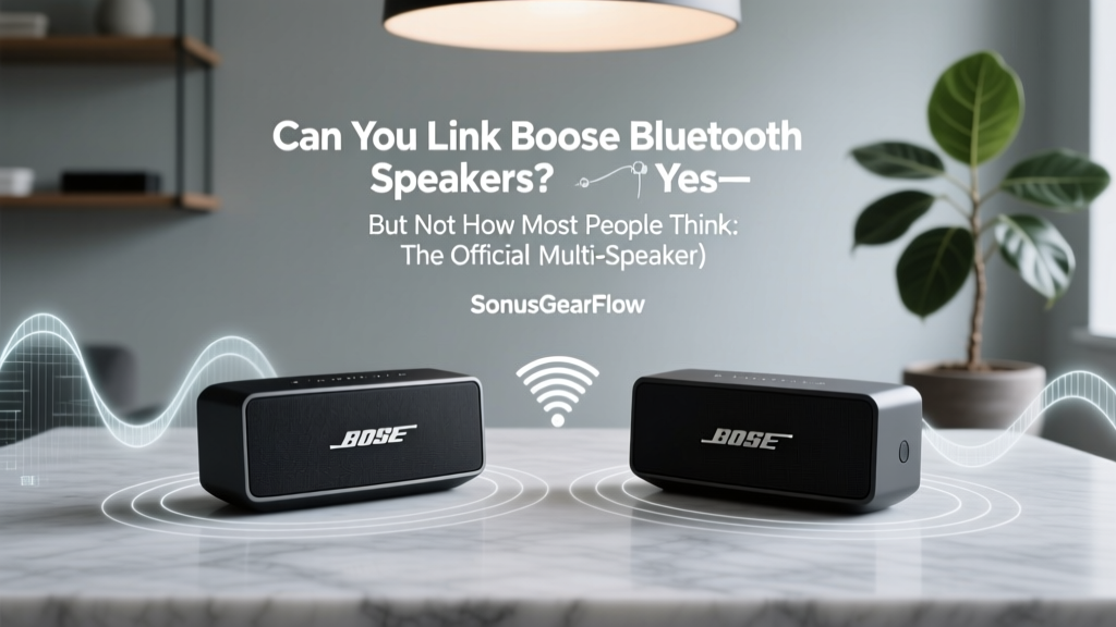 Bose Bluetooth Speaker Linking Guide (2026)