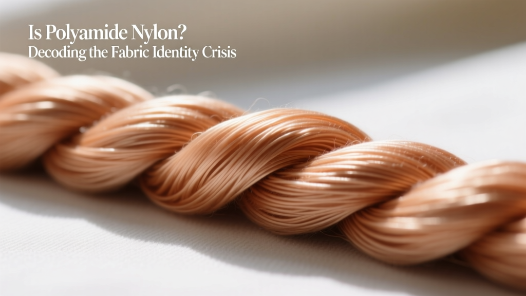 Is Polyamide Nylon? Decoding the Fabric Identity Crisis