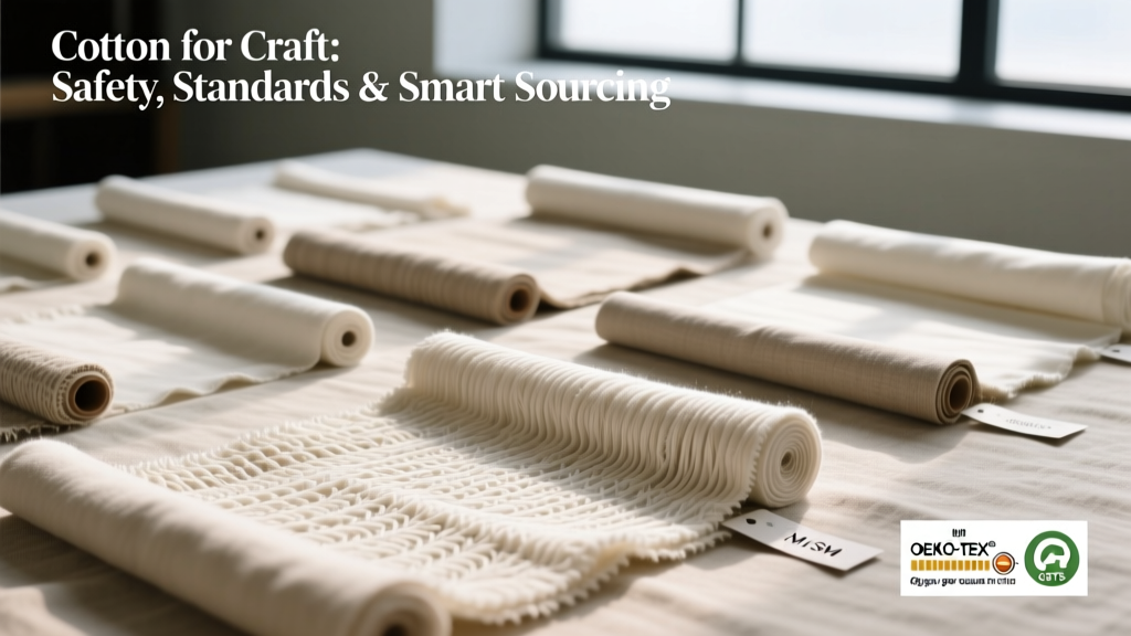 Cotton for Craft: Safety, Standards & Smart Sourcing
