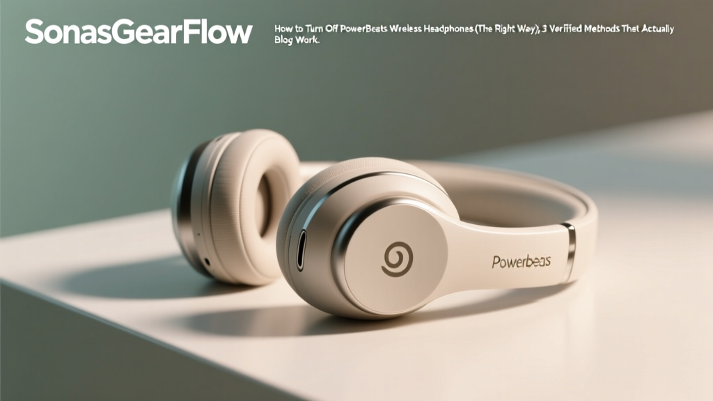 How to Turn Off Powerbeats Wireless Headphones