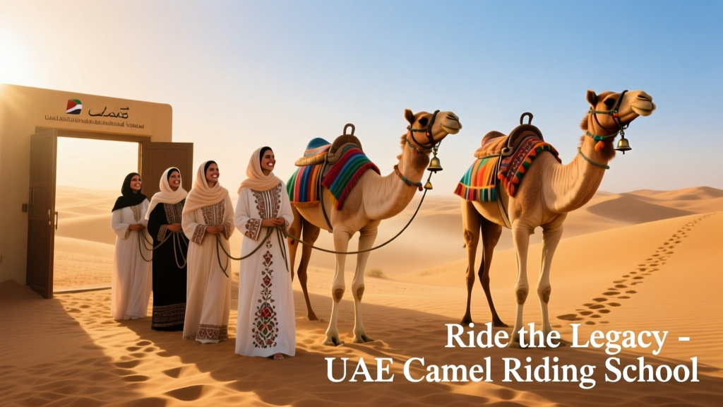 At the UAE’s First Camel Riding School, Women Are Taking the Reins