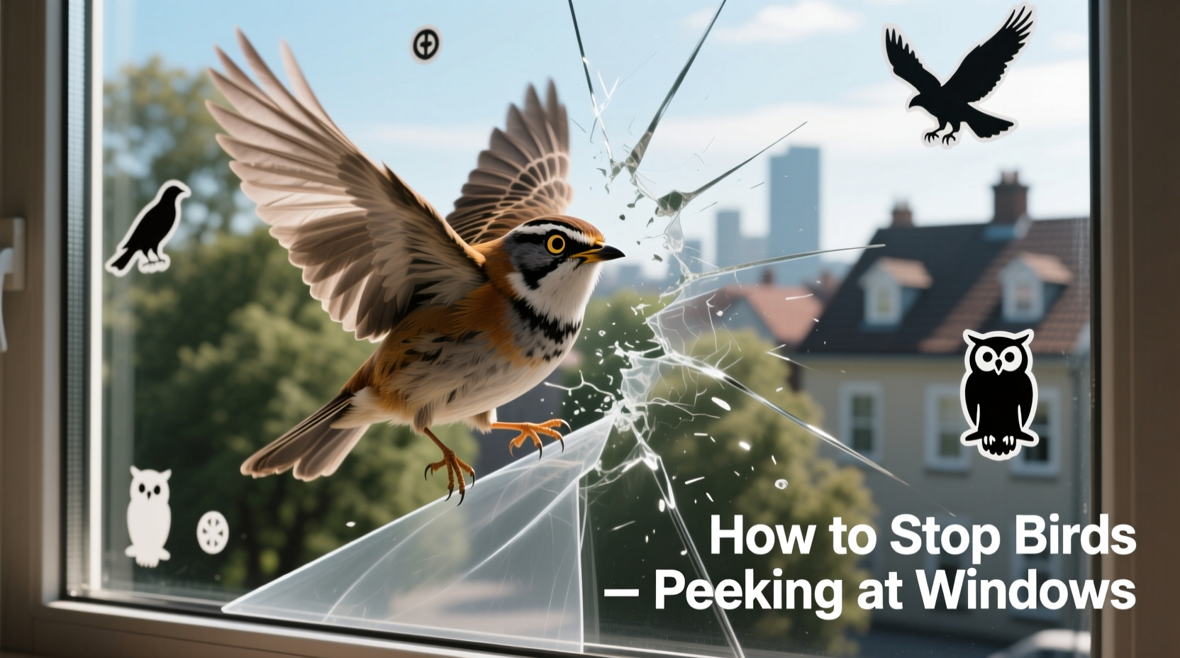 How to Stop Birds Pecking at Windows